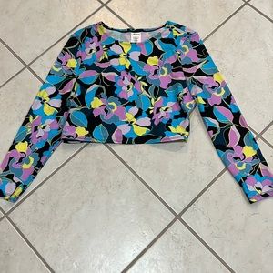 Women’s endless waves cropped swim top extra-large (15-17)